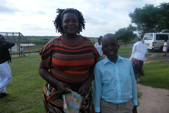 Her son was prayed for and healed of Leukemia