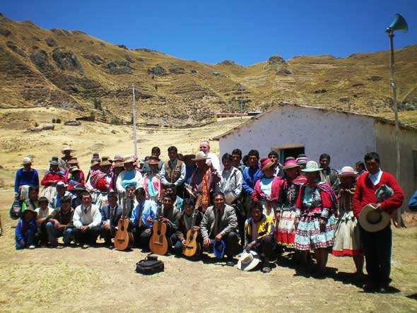 The church in Tandabamba