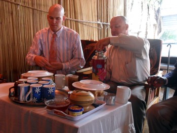 Tea with the brothers